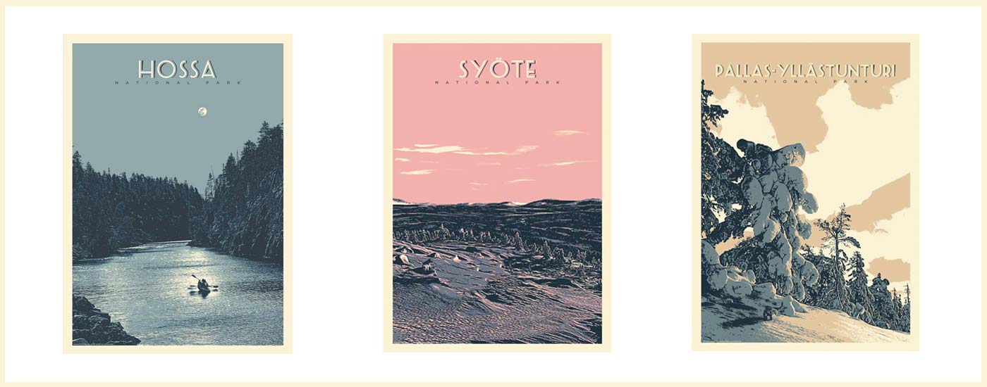 Vuoma Company Suomen kansallispuistot