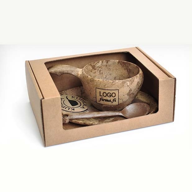 Liikelahja logolla Kupilka Kuksa lahjapakkaus suomalainen design