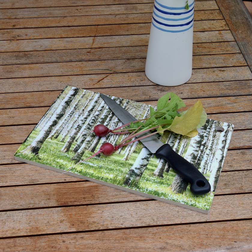 Suomalainen lahja Koivumetsä leikkuulauta Miiko The Finland Shop