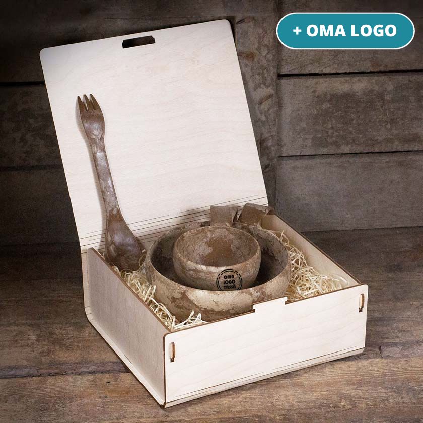 Laadukas liikelahja logolla Kupilka kuksa Premium lahjapakkaus suomalainen design