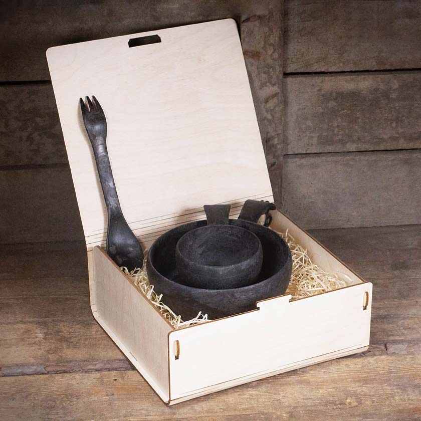 Laadukas liikelahja logolla Kupilka kuksa Premium lahjapakkaus suomalainen design