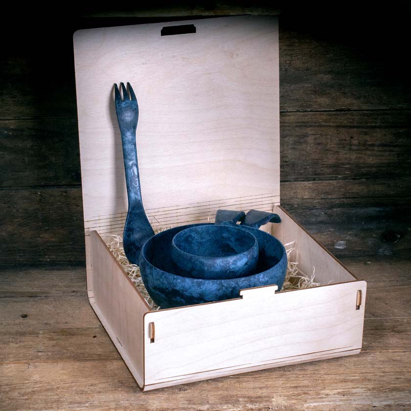 Laadukas liikelahja logolla Kupilka kuksa Premium lahjapakkaus suomalainen design