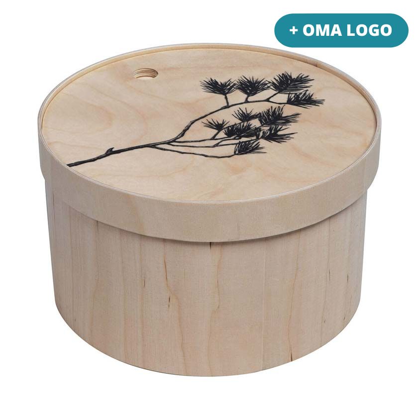 Liikelahja omalla logolla Havu vakka suomalainen design Miiko