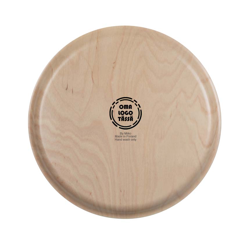 Liikelahja Havu tarjotin omalla logolla Miiko suomalainen design