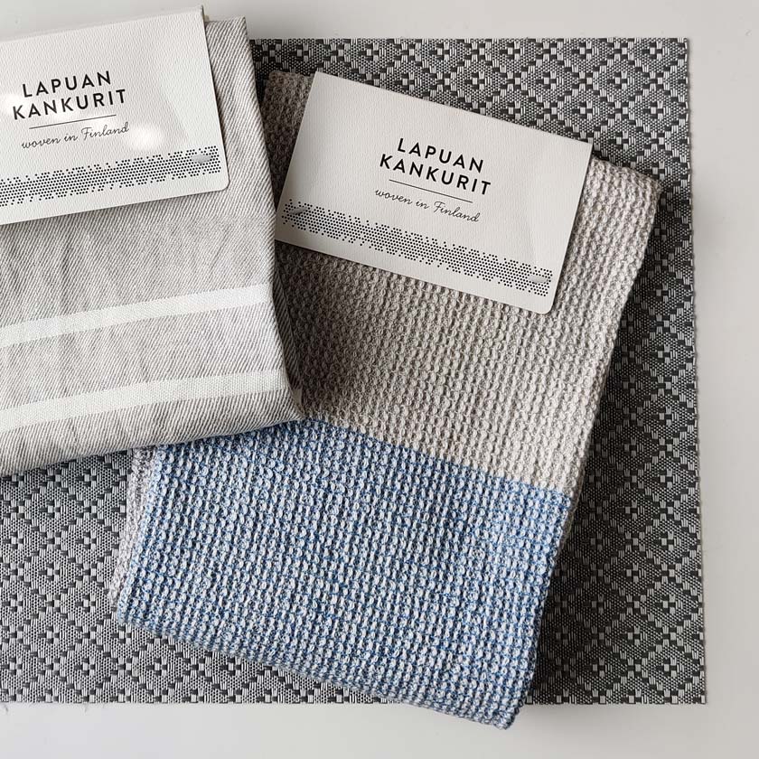 Terva käsipyyhe, pellava & tencel