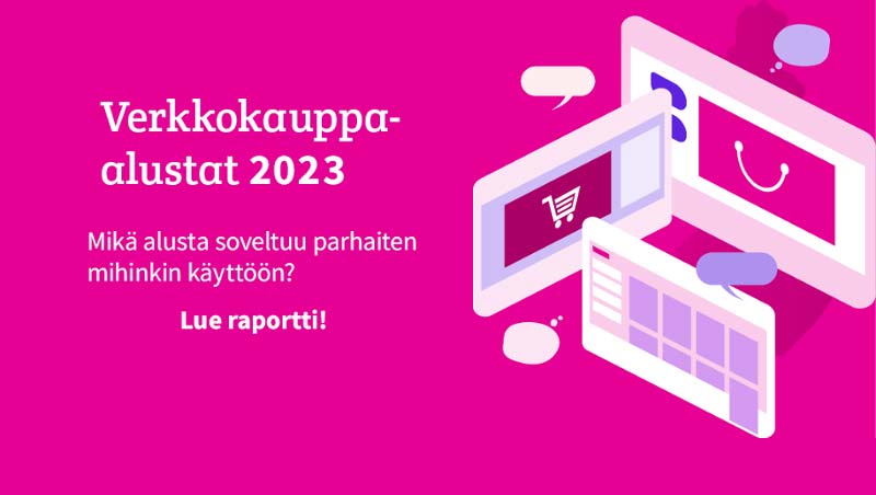 Verkkokauppa-alustat 2023 raportti Paytrail