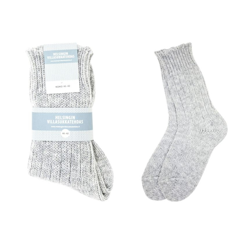 Warme Wollsocken für zu Hause und Outdoor-Aktivitäten, hergestellt in Finnland, The Finland Shop