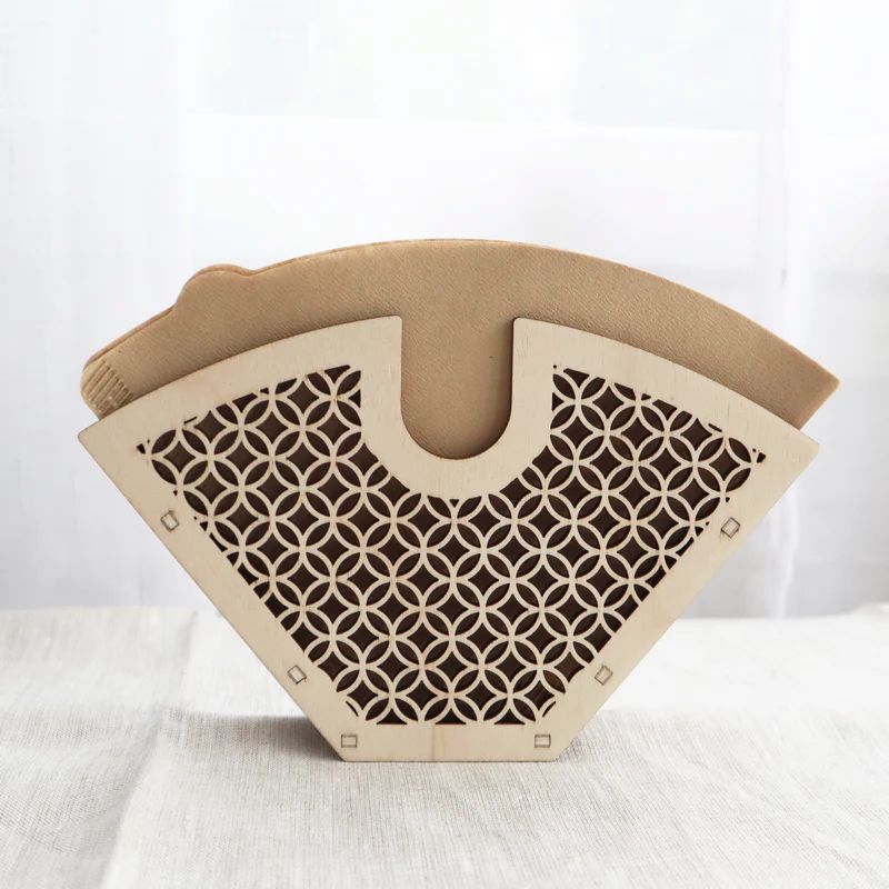 Pitsi Spitze Kaffeefiltertütenhalter aus finnischem Holz, auf dem Tisch oder an den Wand hängen, für Kaffeeliebhaber, The Finland Shop