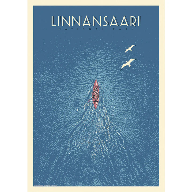 Suomen kansallispuistot, juliste