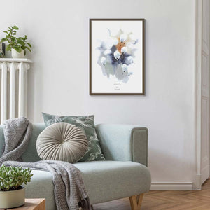 Tupasvilla juliste 50 x 70 cm Ester Visual vesivärityö suomalainen design