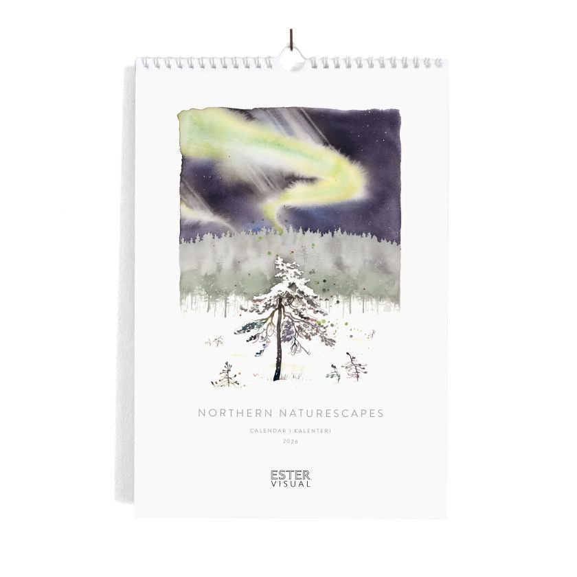 Northern Naturescapes 2026 Wandkalender, Naturbilder aus Finnland, The Finland Shop