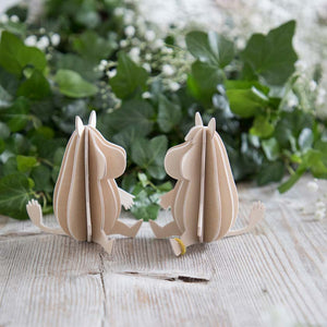 Muumipeikko Muumi Moomin Lovi puinen koriste Suomessa tehty