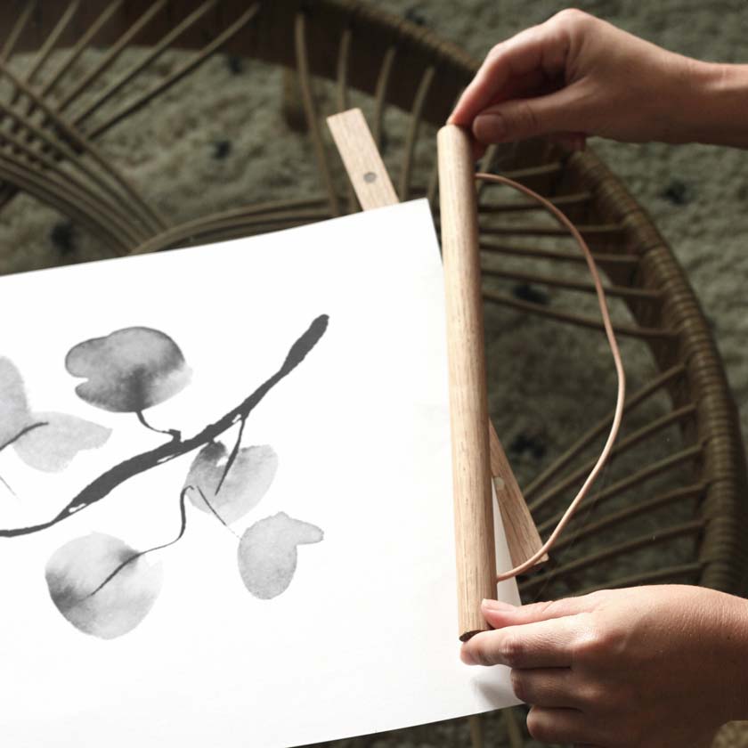 Puiset julisterimat vaalea tammi suomalainen magneeteilla Teemu Järvi Illustrations