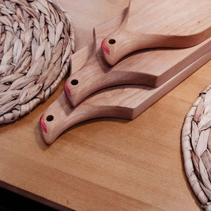 Teeri leikkuulauta puinen käsintehty Kivalo design 